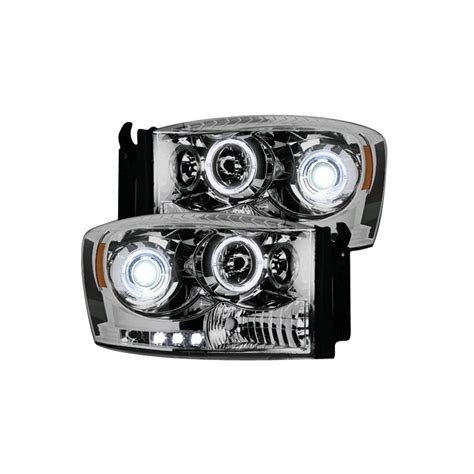 Dodge Ram 25003500 06 09 Projector Headlights Ccfl Halos And Drl In Cle