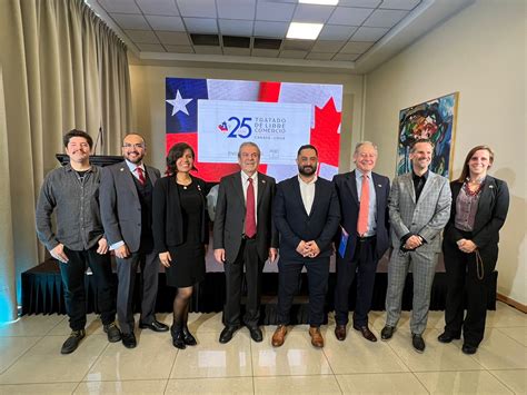 ConmemoraciÓn De Los 25 AÑos Del Tlc Entre Chile Y CanadÁ Cámara Chileno Canadiense De Comercio