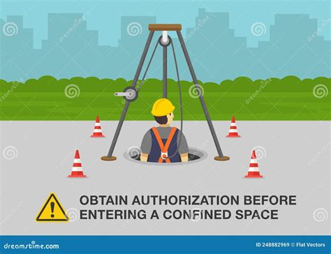 Confined Space Traffic Sign Stock Photography