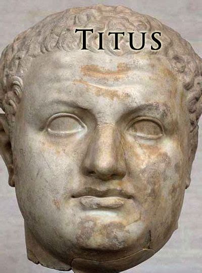 Titus (Roman Emperors) Busts, Statues, Information, Coins, Maps, Images ...