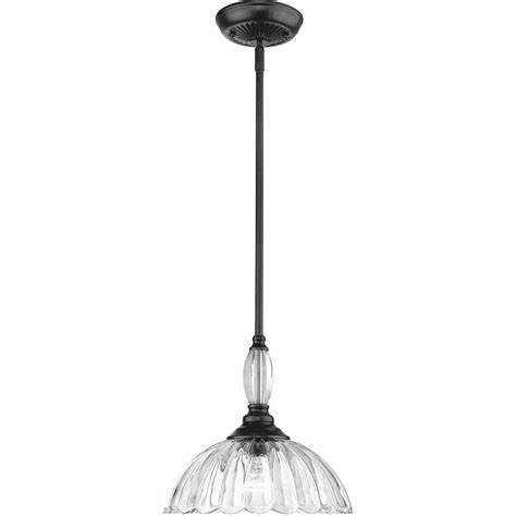 Golden Lighting 6952 M BLK CLR Audra Modern Matte Black Mini Lighting