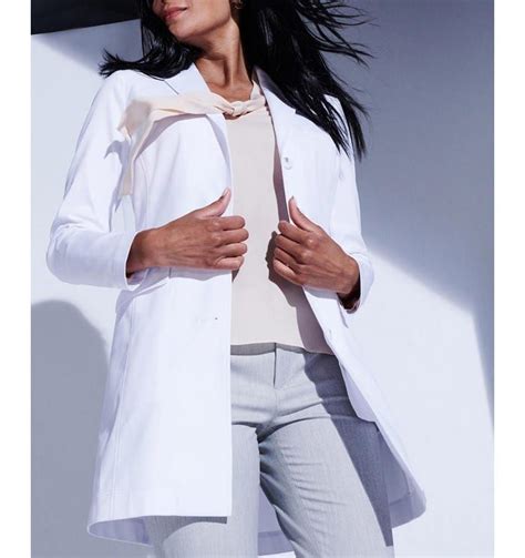 Rebecca Slim Fit Lab Coat Women S Lab Coat Medical Outfit Lab Coats