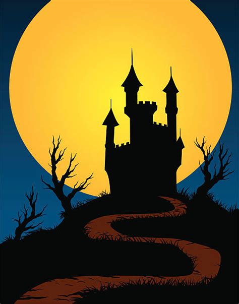 Royalty Free Scary Castle Clip Art, Vector Images & Illustrations - iStock