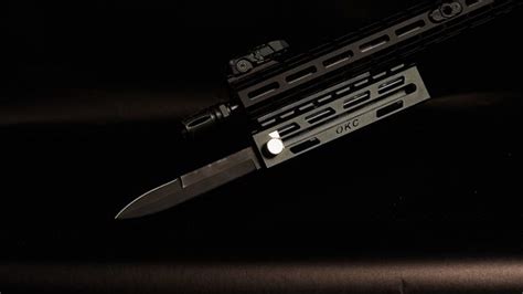 Ontario Knife Company unveils retractable bayonet