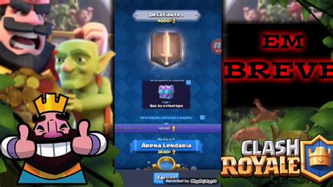 Finalmente Cheguei Na Liga Desafiante No Clash Royale Youtube