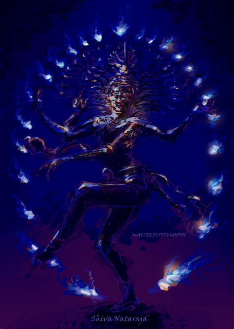 Shiva Nataraja Dance Of Cosmos By Walterpq On Deviantart