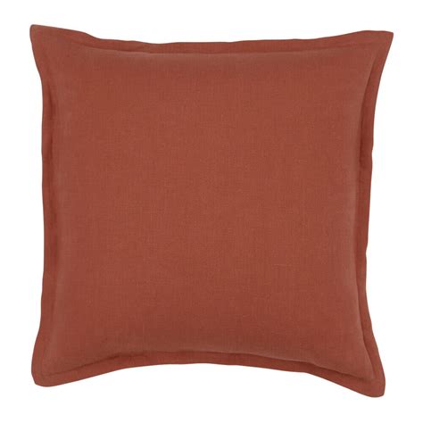 Buy Pink Linen Cushion Cover 50cm X 50cm Online Simply Cushions