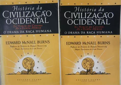 Livro História Da Civilização Ocidental 2 Volumes O Drama Da Raça