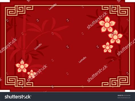 Vector Oriental Template Composition Cover Invitation Stock Vector