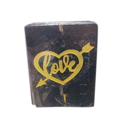 Golden Love Acrylic Cakes Topper Packaging Type Packet At Rs 14 Piece