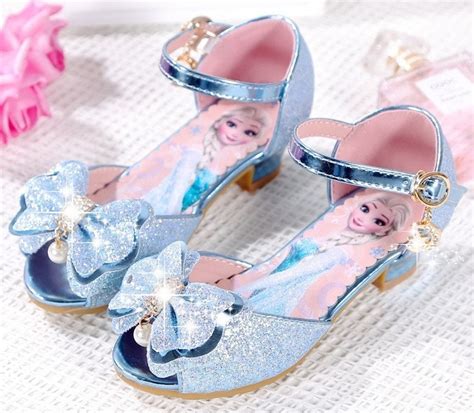 Pink Elsa Frozen Shoes Blue Frozen Shoes Elsa Blue Shoes Etsy