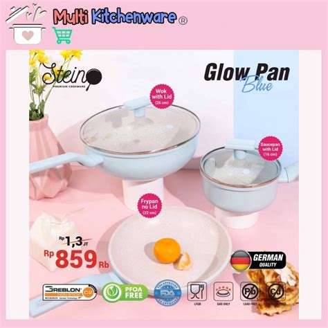 Jual Stein Steincookware Glowpan Glow Pan In Original Complete Set