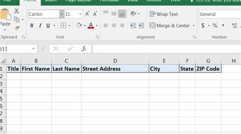 How Do I Create Address Labels From An Excel Spreadsheet - Bios Pics