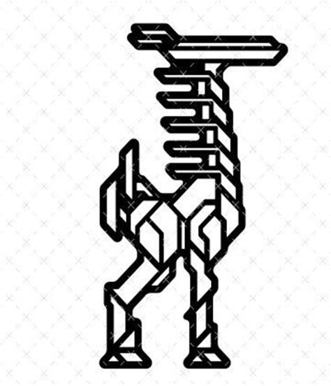 Tallneck Horizon Zero Dawn Svg Png Jpeg Etsy