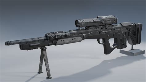 Futuristic Sniper Scope