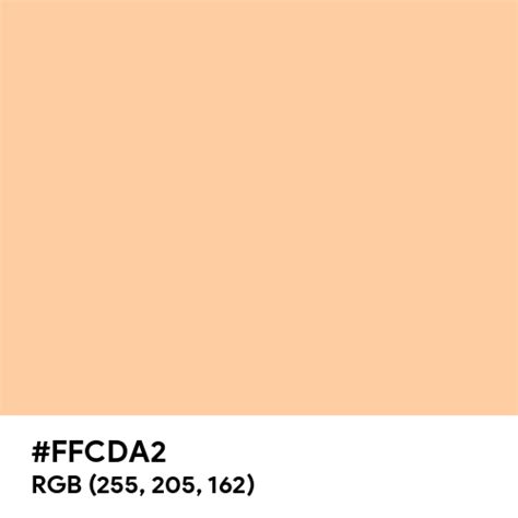 Bright Peach color hex code is #FFCDA2