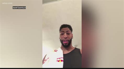 Nba S Anthony Davis Shaves His Unibrow Or Did He Wtsp