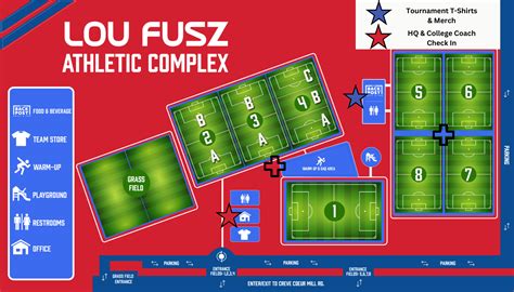 Field Maps Directions Lou Fusz Athletic