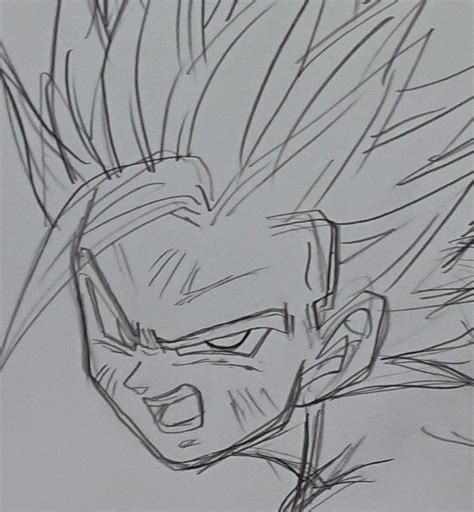 Gohan Pencil Drawing