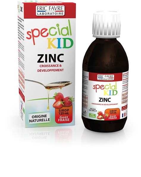 Sirop Spécial Kid Zinc 125ml Pharmashop