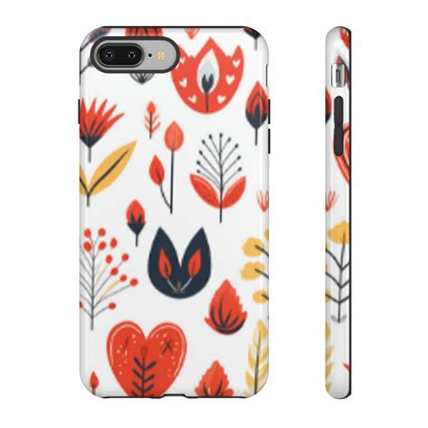 Flower And Heart Phone Case Flower Phone Cases Heart Phone Cases Cute Flower Phone Cases