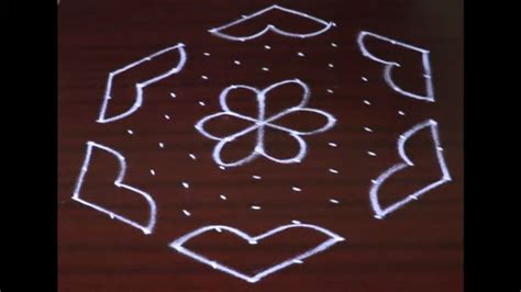 Easy Rangoli Design With X Dots Rangoli Designs Kolam Designs