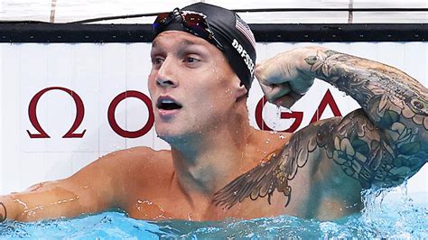 Olympics 2021 Caleb Dressel World Record Stuns Swimmers Yahoo Sport