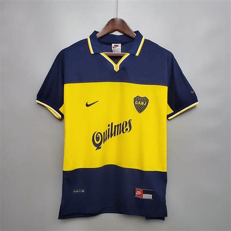 Maillots Boca Junior Retro Vintage Foot Soccer Pro