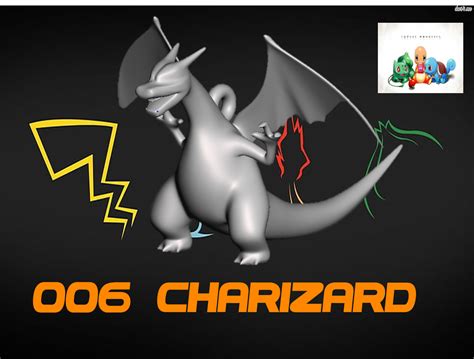 T L Charger Fichier Stl Charizard Plan Pour Impression D Cults