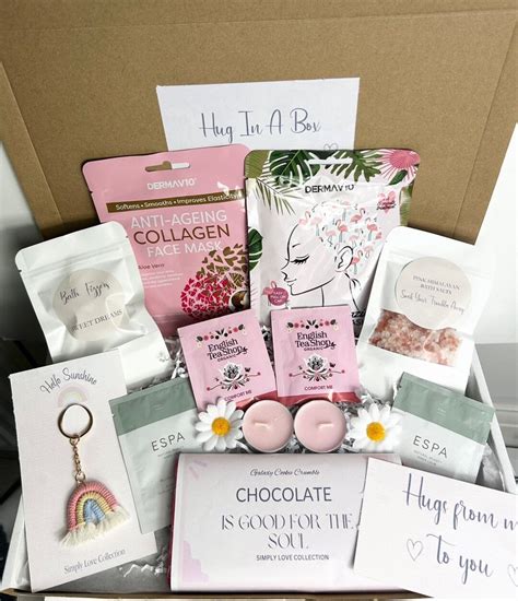 Hug In A Box Self Care Package Pamper Hamper Gift For Her You Are