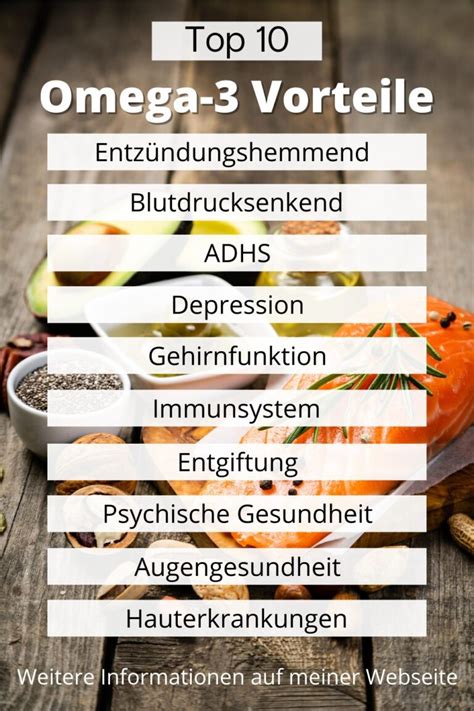 Verhältnis von Omega 3 zu Omega 6 Fettsäuren Gesunder Lebensstil