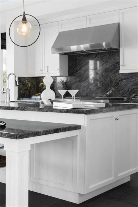 24 White Cabinets With Black Countertops CountertopsNews