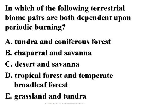 Climate And Biomes Unit 3 Review An Ecologist