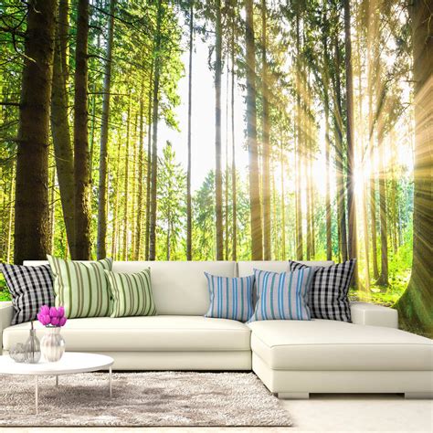 East Urban Home Forest Tales 11 L X 96 W Wall Mural Wayfair