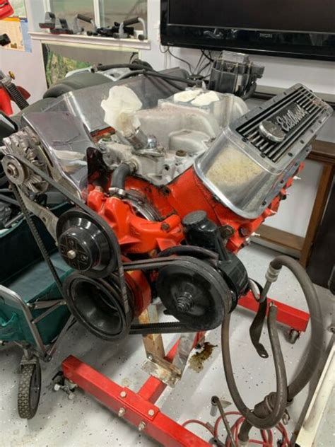 Chevrolet 402 Engine - built Chevy 402 big block engine with Edelbrock ...