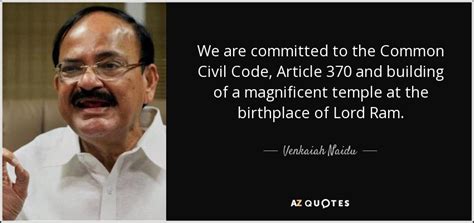 QUOTES BY VENKAIAH NAIDU | A-Z Quotes