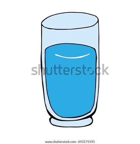 Glass Beaker Soft Drink Glass Water Stock Vector Royalty Free 693175195 Shutterstock