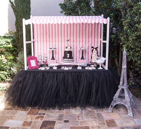 French Parisian Birthday Party Ideas Photo 11 Of 35 Catch My Party