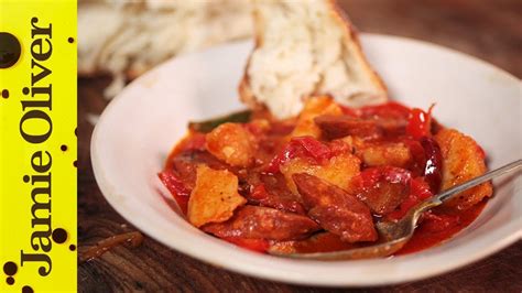 Spanish Chorizo And Potato Stew Video Jamie Oliver