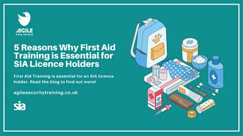 Reasons Why Sia First Aid Training Is Vital For License Holders