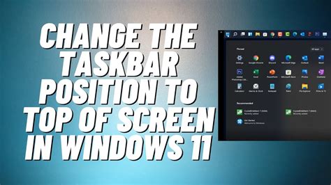 Vertical Taskbar Windows 11