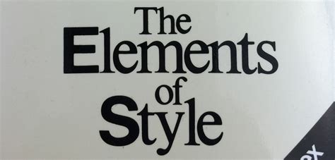 The Elements of Style – Square Seed