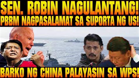 Omg Sen Robin Nagulantang Pbbm Nagpasalamat Sa Amerika Sa Suporta Sa