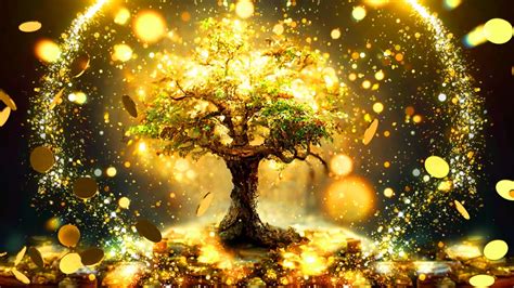 Golden Tree Of Abundance Attract Health Money And Love Let The Universe Send You Money