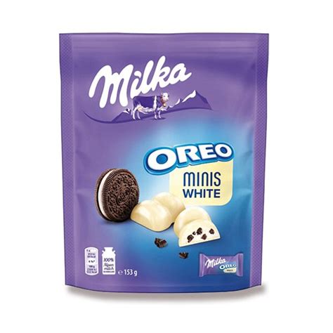 Milka Oreo minis čokoládové tyčinky bílá čokoláda 153 g ACTIVA