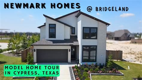 Newmark Homes Maverick Plan Bridgeland Cypress Texas Model