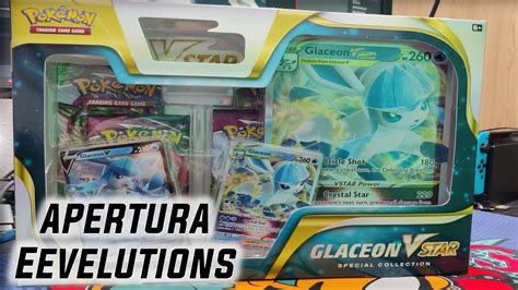 Apertura Coleccion Glaceon Vstar Pedazo De Caja Cartas Pokemon