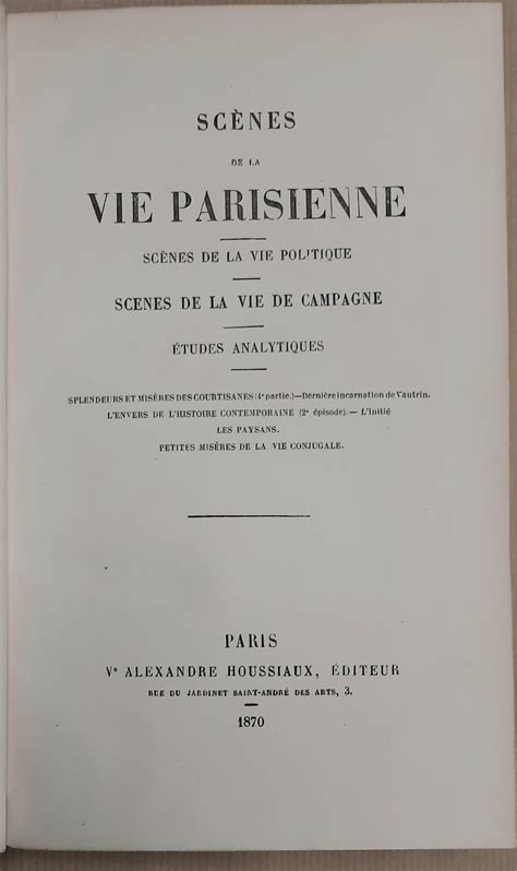 Oeuvres Complètes De H De Balzac Par Balzac Honoré De Très Bon