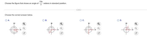 Solved Choose The Figure That Shows An Angle Of Chegg