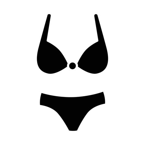 Bikini Icon Sign And Symbols On Trendy Design Vector Art At